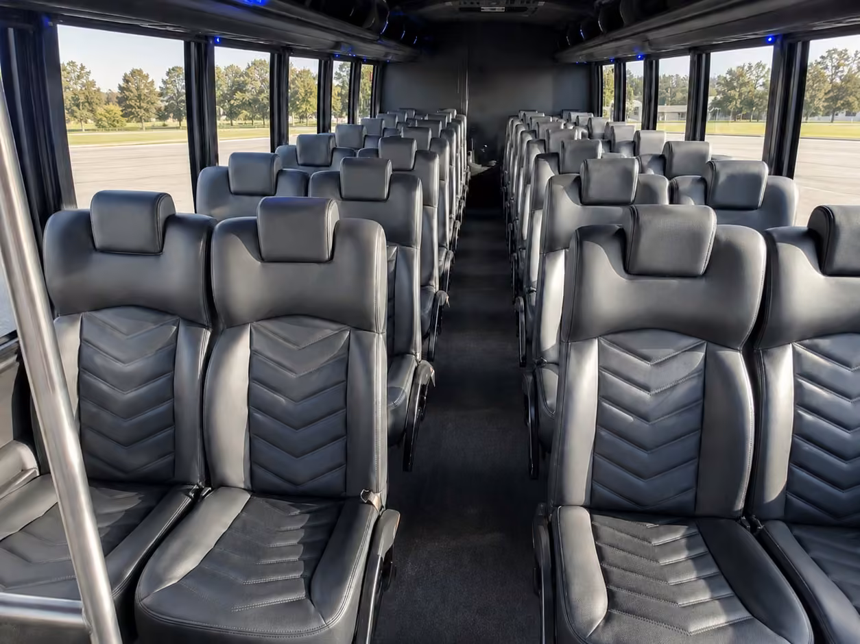 20 passenger minibus inside
