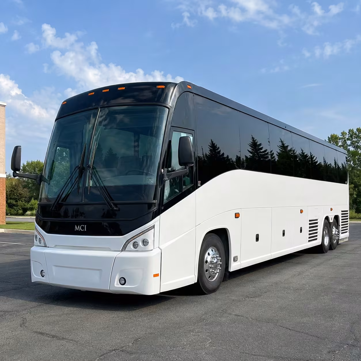 56 passenger charter bus