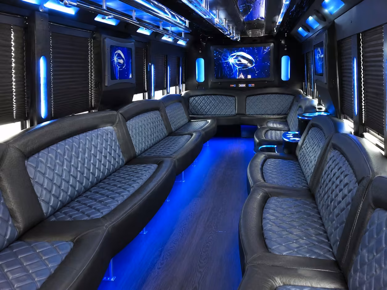 st. paul party bus interior